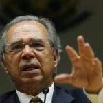 Entrevista coletiva do ministro da economia, Paulo Guedes