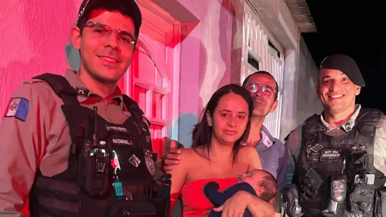 Policial militar salva bebê engasgado após atendimento rápido em Roteiro