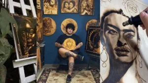 Artista de São Miguel transforma lembranças em obras eternizadas na madeira