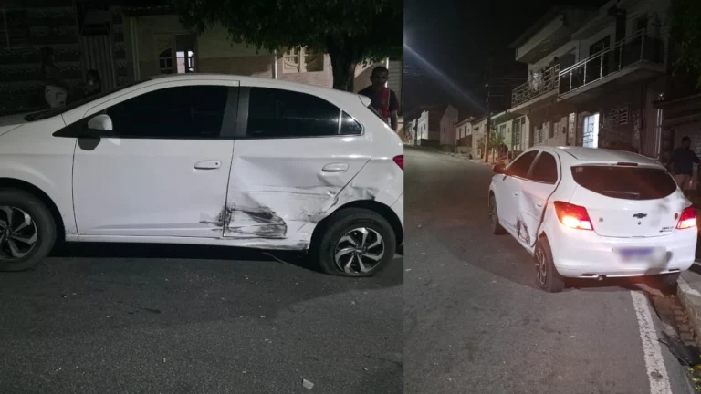 Motorista com suspeita de embriaguez provoca acidente durante caminhada política na Ladeira do Cemitério