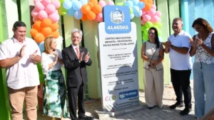 São Miguel dos Campos inaugura terceira Creche Cria e amplia vagas para crianças na educação infantil